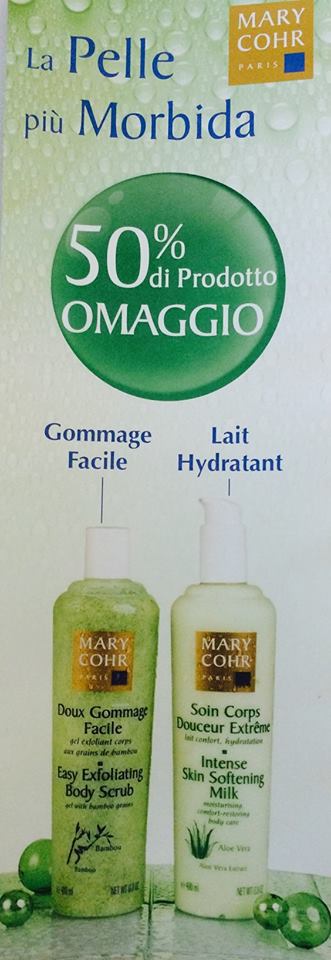 gommge e crema sconto